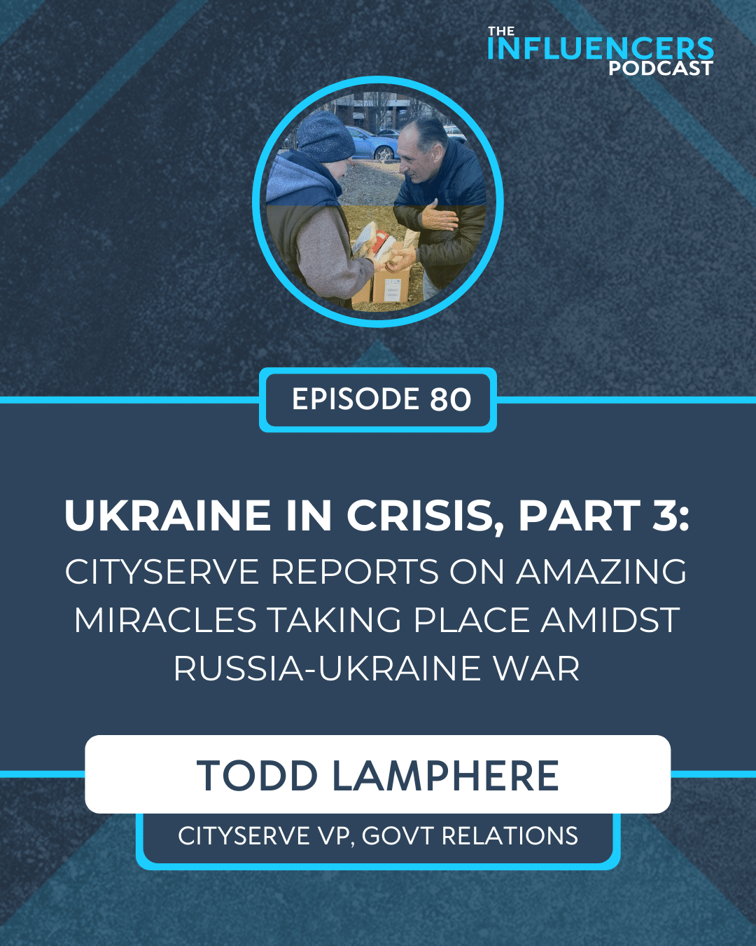Episode 80 Episode 80 with Todd Lamphere, CityServe VP, Government Relations.