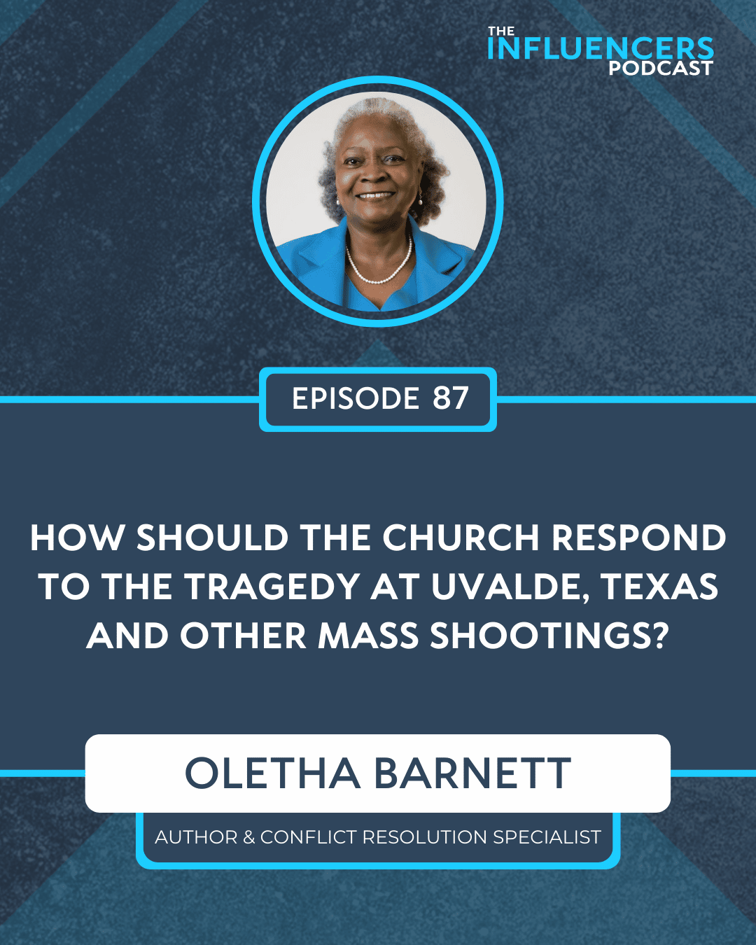 Episode 87 with Oletha Barnett.