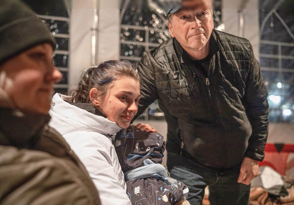 Dave with Ukrainian mother.