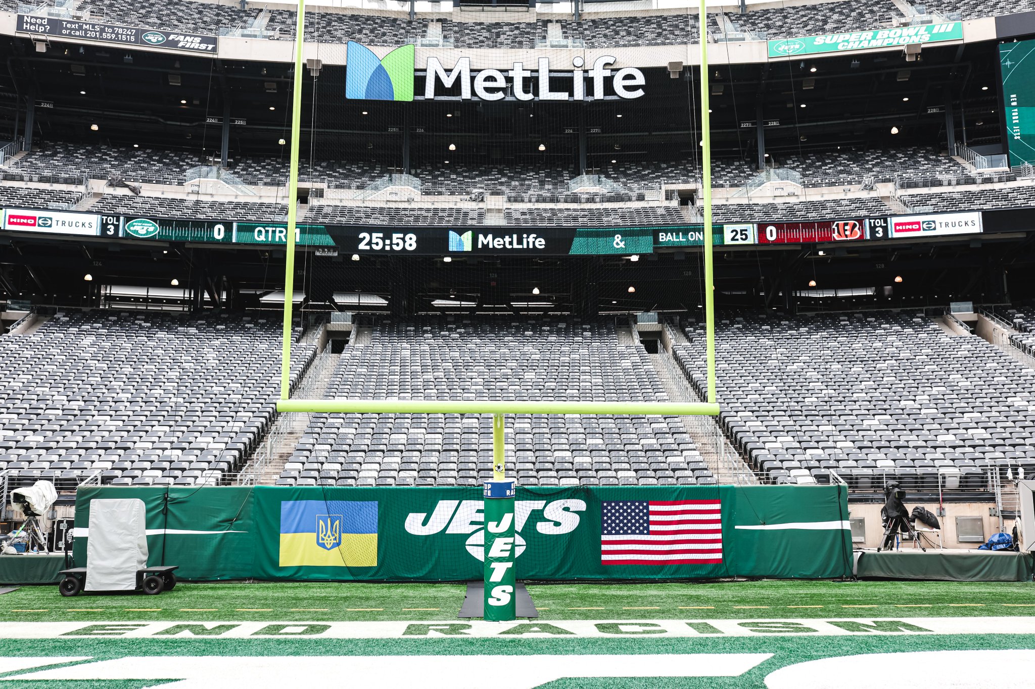 New York Jets New York Jets stadium.