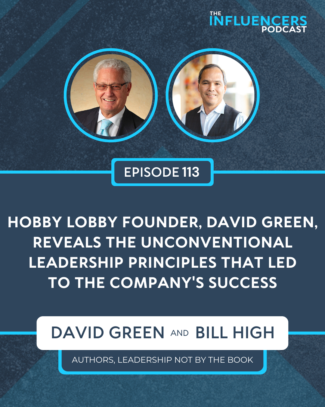 Episode 113 Episode 113 with David Green and Bill High.