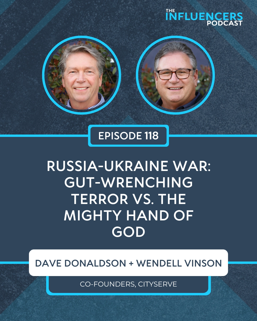 Episode 118 Episode 118 with Dave Donaldson and Wendell Vinson.