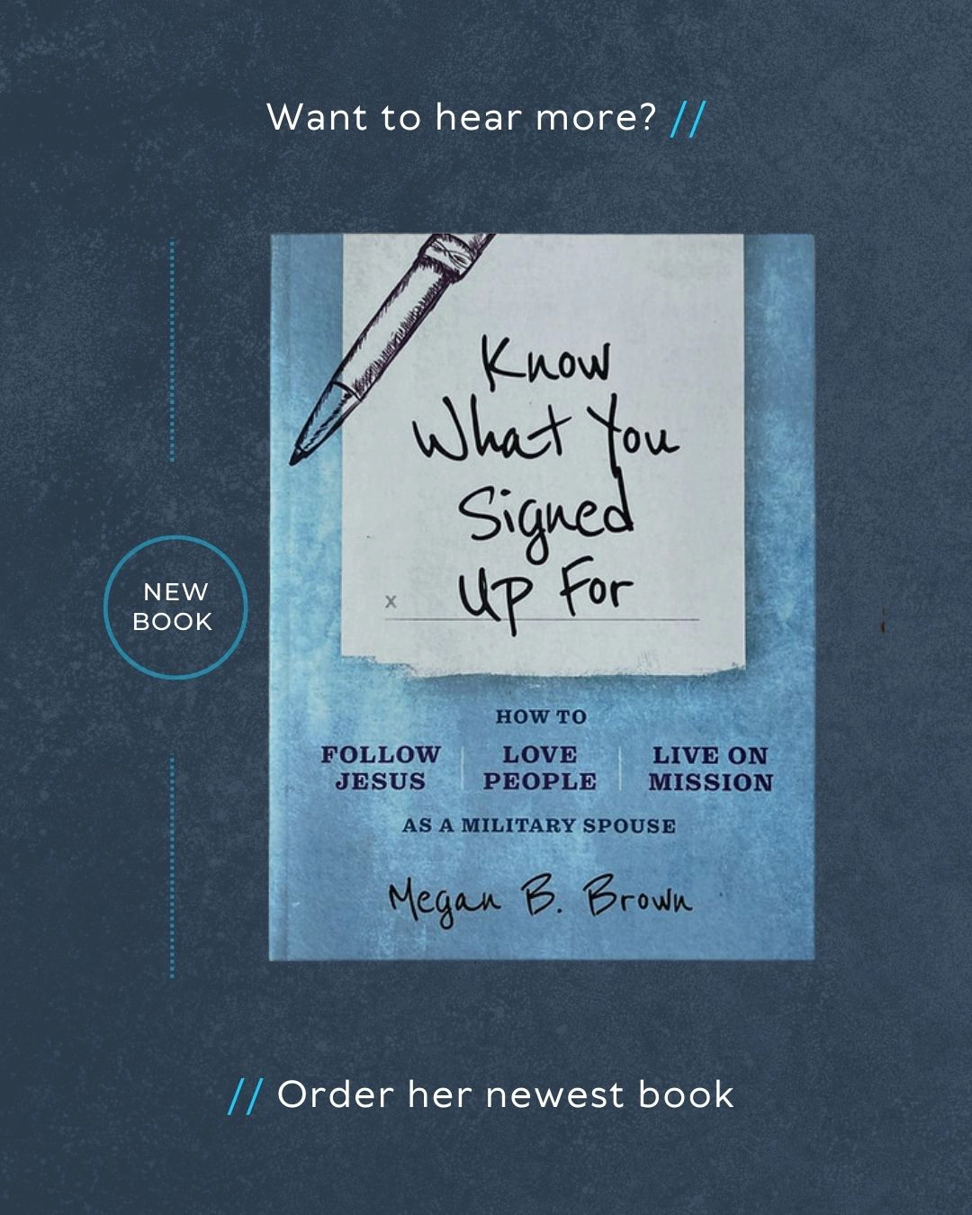 Episode 125 Episode 125 with Megan B. Brown book release cover "Know What You Signed Up For".