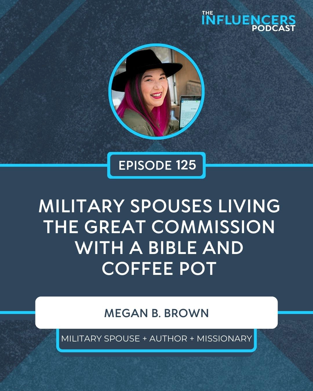 Episode 125 Episode 125 with Megan B. Brown.