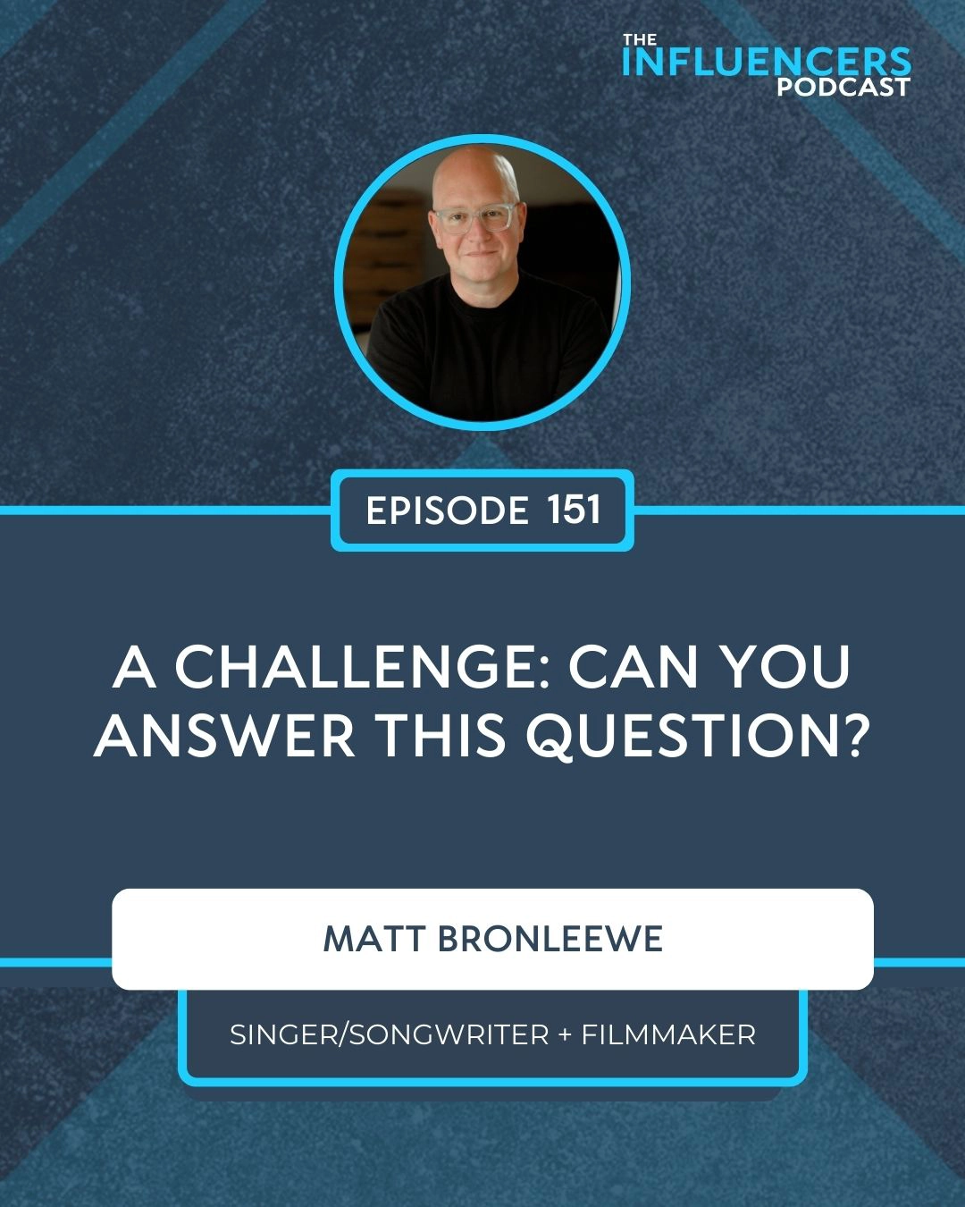 Episode 151 Episode 151 with Matt Bronleewe.